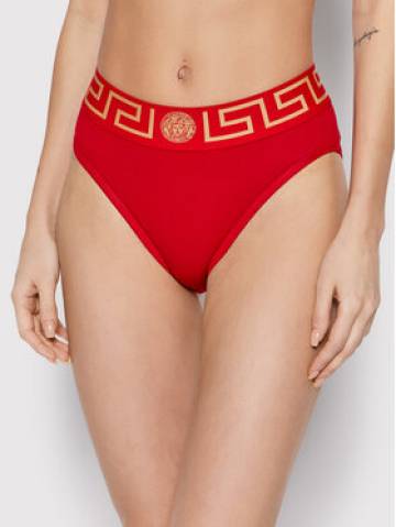 Versace Класичні труси з високою талією Greca Border AUD01050 Червоний Versace Класичні труси з високою талією Greca Border AUD01050 Червоний