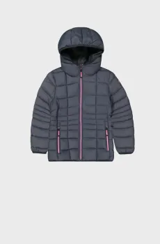Детская темно-серая куртка JACKET FIX HOOD TAFFETA Серый 152 CMP 34Z3445-U911