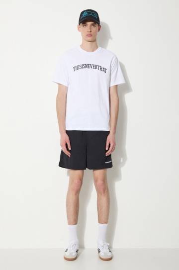 Шорты thisisneverthat Jogging Short - UPDATED мужские цвет чёрный TN241WSONS04 Шорты thisisneverthat Jogging Short - UPDATED мужские цвет чёрный TN241WSONS04