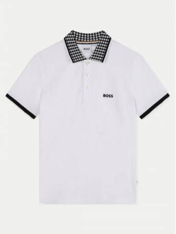 Boss Поло J51177 D Білий Slim Fit Boss Поло J51177 D Білий Slim Fit