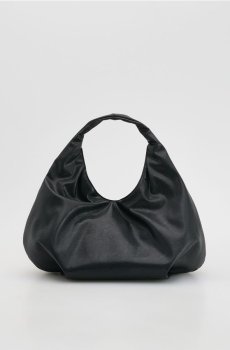 Reserved - Велика сумка хобо - чорний - 720FC-99X