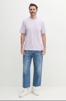 Хлопковая футболка HUGO Dapolino