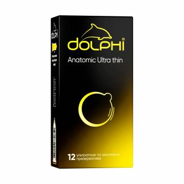 Презервативы Dolphi Anatomic Ultra Thin Анатомические сверхтонкие, 12 шт Презервативы Dolphi Anatomic Ultra Thin Анатомические сверхтонкие, 12 шт
