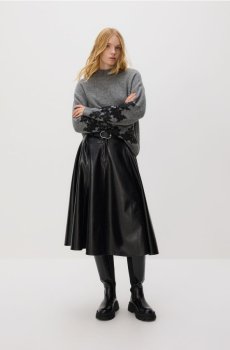 Reserved - Джемпер з оздобною аплікацією - середньо-сірий - 641HO-85M