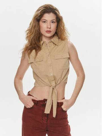 Brave Soul Сорочка LWT-548ELIZABETH Бежевий Straight Fit Brave Soul Сорочка LWT-548ELIZABETH Бежевий Straight Fit