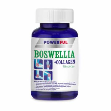 Босвелия + коллаген Краса та здоровя Powerful Boswellia + Collagen, 90 капсул Босвелия + коллаген Краса та здоровя Powerful Boswellia + Collagen, 90 капсул