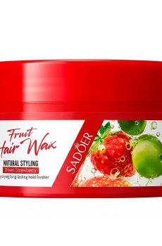 Воск для укладки волос Sadoer Olives Strawberry Fruit Hair Wax, 100 г