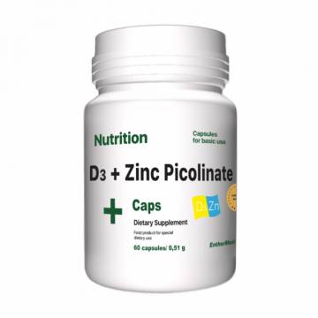 Витаминно-минеральный комплекс AB PRO EntherMeal D3 + Zinc Picolinate + Caps, 60 капсул Витаминно-минеральный комплекс AB PRO EntherMeal D3 + Zinc Picolinate + Caps, 60 капсул
