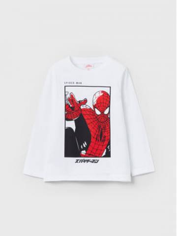 OVS Блузка SPIDER-MAN 1614551 Білий Regular Fit OVS Блузка SPIDER-MAN 1614551 Білий Regular Fit