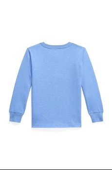 Хлопковый детский лонгслив Polo Ralph Lauren