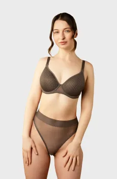 Женский темно-коричневый бюстгальтер Коричневый 75D brabrabra SLZ26201208