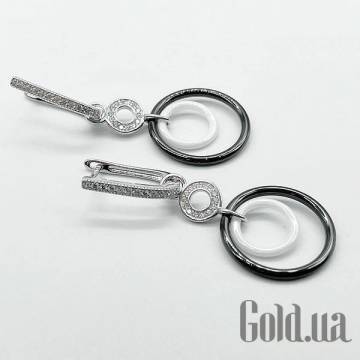 Серьги с подвесками Silvex925 Серьги с подвесками Silvex925