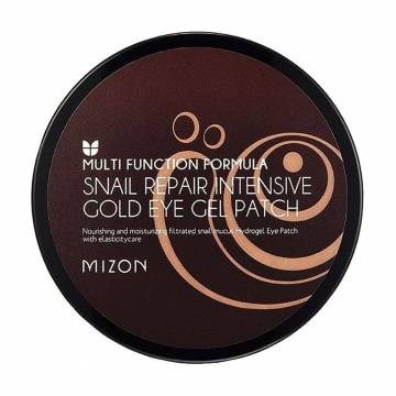 Гидрогелевые патчи для глаз Mizon Snail Repair Intensive Gold Eye Gel Patch с улиточным муцином и коллоидным золотом, 60 шт Гидрогелевые патчи для глаз Mizon Snail Repair Intensive Gold Eye Gel Patch с улиточным муцином и коллоидным золотом, 60 шт