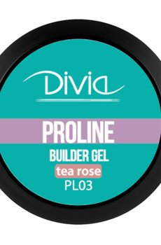 Гель для наращивания ногтей Divia ProLine Builder Gel PL03 Tea Rose, 5 г