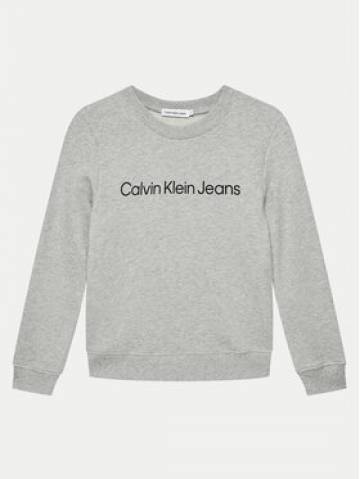 Calvin Klein Jeans Світшот IU0IU00581 Сірий Regular Fit Calvin Klein Jeans Світшот IU0IU00581 Сірий Regular Fit