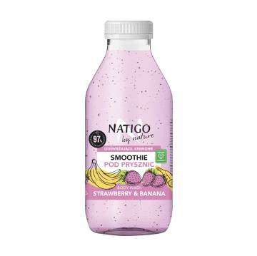 Смузи для душа Natigo by Nature с клубникой и бананом, 400 мл
