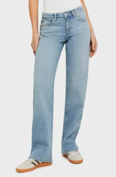 Женские голубые джинсы Голубой 34 Tally Weijl SPADEPOLKIS