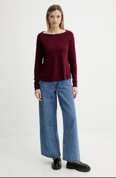 American Vintage хлопковый лонгслив