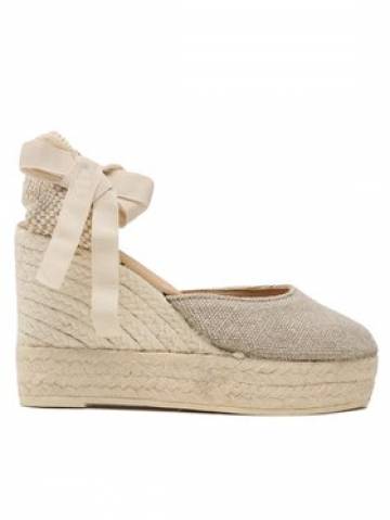 Manebi Еспадрильї Wedge Espadrilles O 7.1 WV Бежевий Manebi Еспадрильї Wedge Espadrilles O 7.1 WV Бежевий