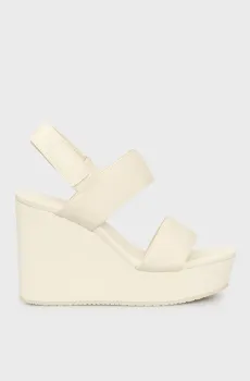 Женские белые босоножки WEDGE Белый 39 Calvin Klein YW0YW01790