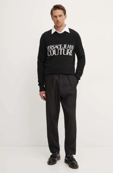 Шерстяной свитер Versace Jeans Couture