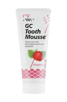 Крем для зубов GC Tooth Mousse Strawberry, 35 мл