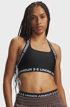 Женский черный топ Crossback Mid Novelty Черный L Under Armour 6015178-008