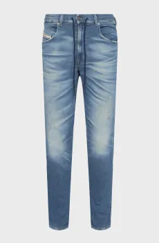 Мужские синие джинсы 2032 D-KROOLEY-B Синий 34 Diesel A14847 068RY