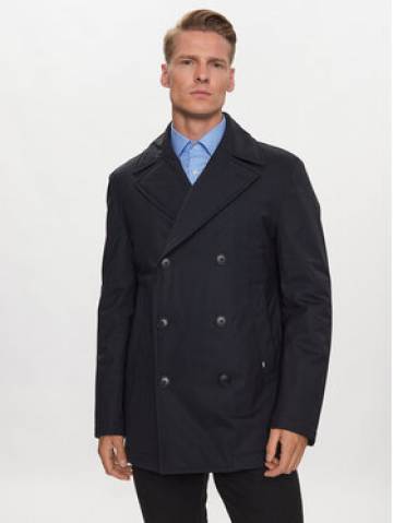 Boss Пальто P-Hyde-Peacoat-233 50498100 Cиній Slim Fit Boss Пальто P-Hyde-Peacoat-233 50498100 Cиній Slim Fit