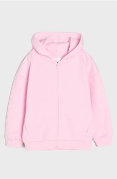 Худі на блискавці - рожевий