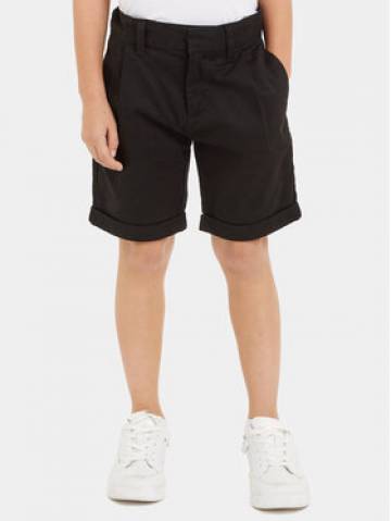 Calvin Klein Jeans Шорти з тканини Ceremony IB0IB02063 Чорний Regular Fit Calvin Klein Jeans Шорти з тканини Ceremony IB0IB02063 Чорний Regular Fit