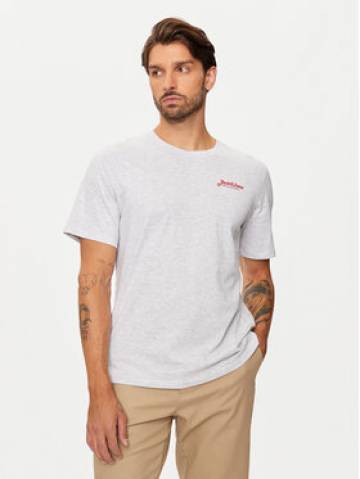 Jack&Jones Футболка Erik 12257603 Сірий Relaxed Fit Jack&Jones Футболка Erik 12257603 Сірий Relaxed Fit