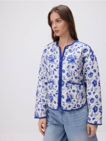 Reserved - LADIES` OUTER JACKET - темно-синій - YH506-59X Reserved - LADIES` OUTER JACKET - темно-синій - YH506-59X