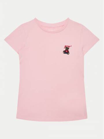Guess Футболка J5RI44 J1314 Рожевий Regular Fit Guess Футболка J5RI44 J1314 Рожевий Regular Fit