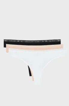 Женские трусики (3 шт) LACE THONG Разноцветный XS Tommy Hilfiger UW0UW05594