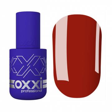 Гель-лак для ногтей Oxxi Professional 298 Красный, эмаль, 10 мл