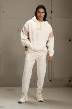 Кофта з написом - кремовий