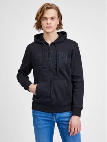 Gap Світшот 499917-06 Чорний Regular Fit Gap Світшот 499917-06 Чорний Regular Fit