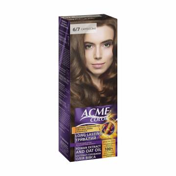 Стойкая крем-краска для волос Acme Color Permanent Cream-Hair Dye 6/7 Cappuccino, 115 мл Стойкая крем-краска для волос Acme Color Permanent Cream-Hair Dye 6/7 Cappuccino, 115 мл