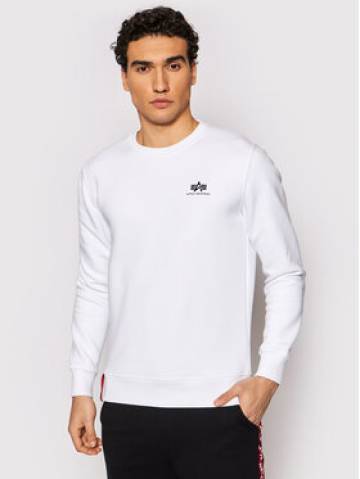 Alpha Industries Світшот Basic 188307 Білий Regular Fit Alpha Industries Світшот Basic 188307 Білий Regular Fit