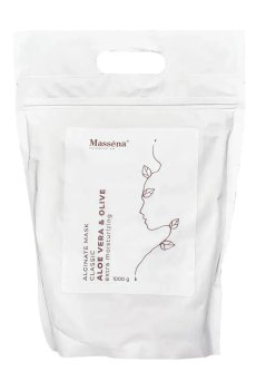 Увлажняющая альгинатная маска для лица Massena Alginate Mask Classic Aloe Vera & Olive, 1 кг