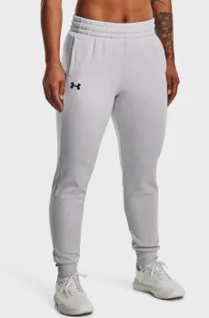 Женские светло-серые спортивные брюки Armour Fleece Серый XS Under Armour 1373054-014