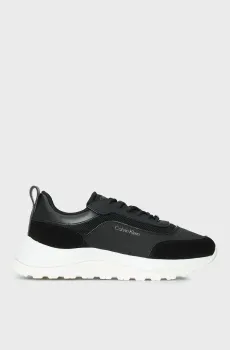 Женские черные кроссовки RUNNER LACE UP Черный 37 Calvin Klein HW0HW02487