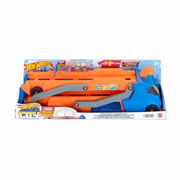 Грузовик Hot Wheels Молниеносный автотранспортер, с 3 лет, 8*43*13 см (HYT83) Грузовик Hot Wheels Молниеносный автотранспортер, с 3 лет, 8*43*13 см (HYT83)