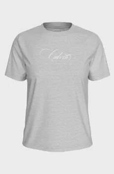 Женская серая футболка CLASSIC Серый L Calvin Klein Jeans LV047G814G