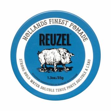 Мужская помада для укладки волос Reuzel Blue Strong Hold Water Soluble, 35 г Мужская помада для укладки волос Reuzel Blue Strong Hold Water Soluble, 35 г