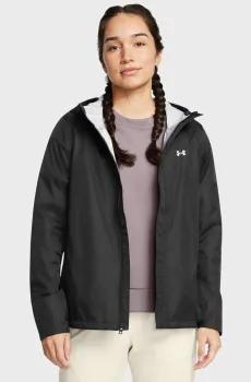 Женская черная ветровка CLOUDSTRIKE JACKET Черный L Under Armour 1374645-002