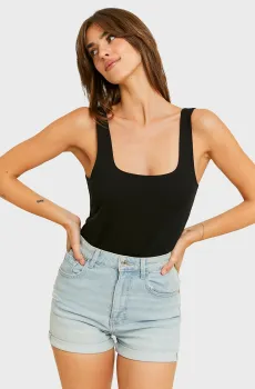 Женские голубые джинсовые шорты Голубой 32 Tally Weijl SSHDEMOMIC