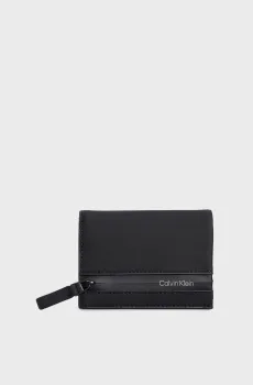Мужской черный кошелек Черный ONESIZE Calvin Klein K50K510895