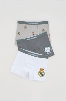 Reserved - Труси Real Madrid 3 пари - темно-сірий - 002HW-90X